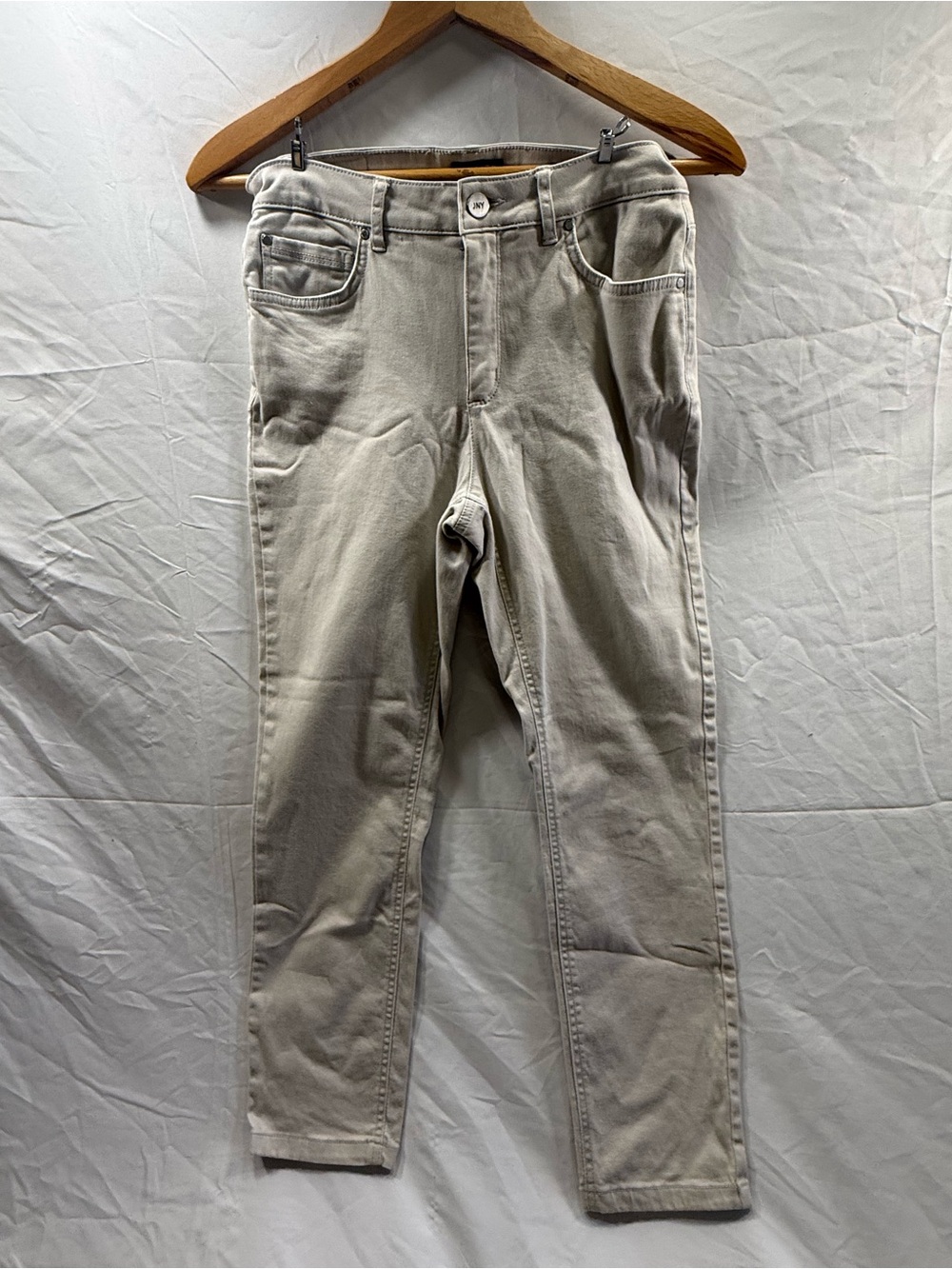 Jones New York Woman’s 4 Lexington  Skinny Jeans - Ivory